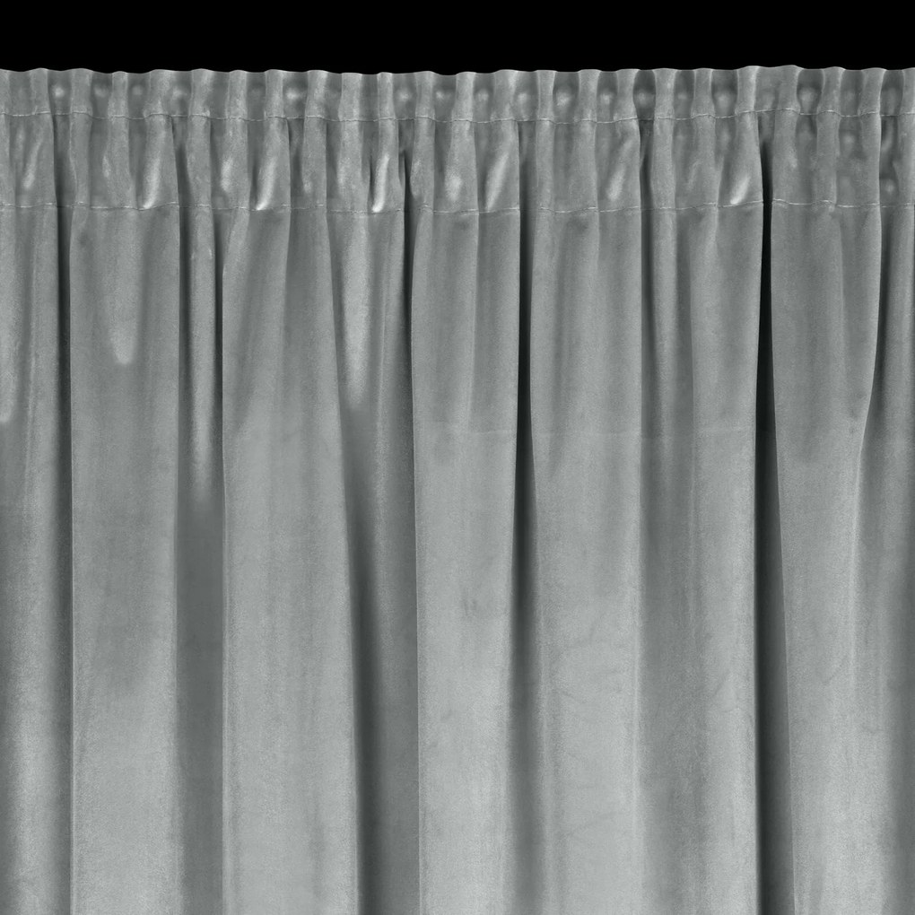 ZATEMŇOVACÍ ZÁVES NA PÁSKE ANTARA 140X300 CM STRIEBORNÁ