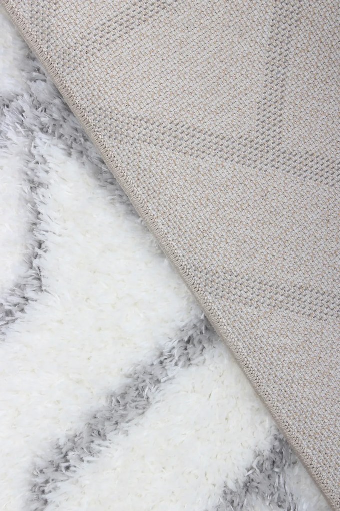 Koberec Boho 654 CREAM/GREY rozmery koberec: 60x100 cm