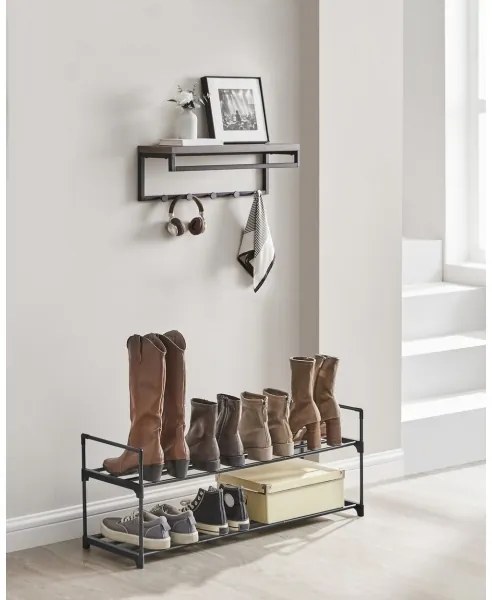 Botník ALVORO čierna