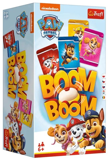 Trefl Gry Arkádová hra Boom Boom Labková Patrola