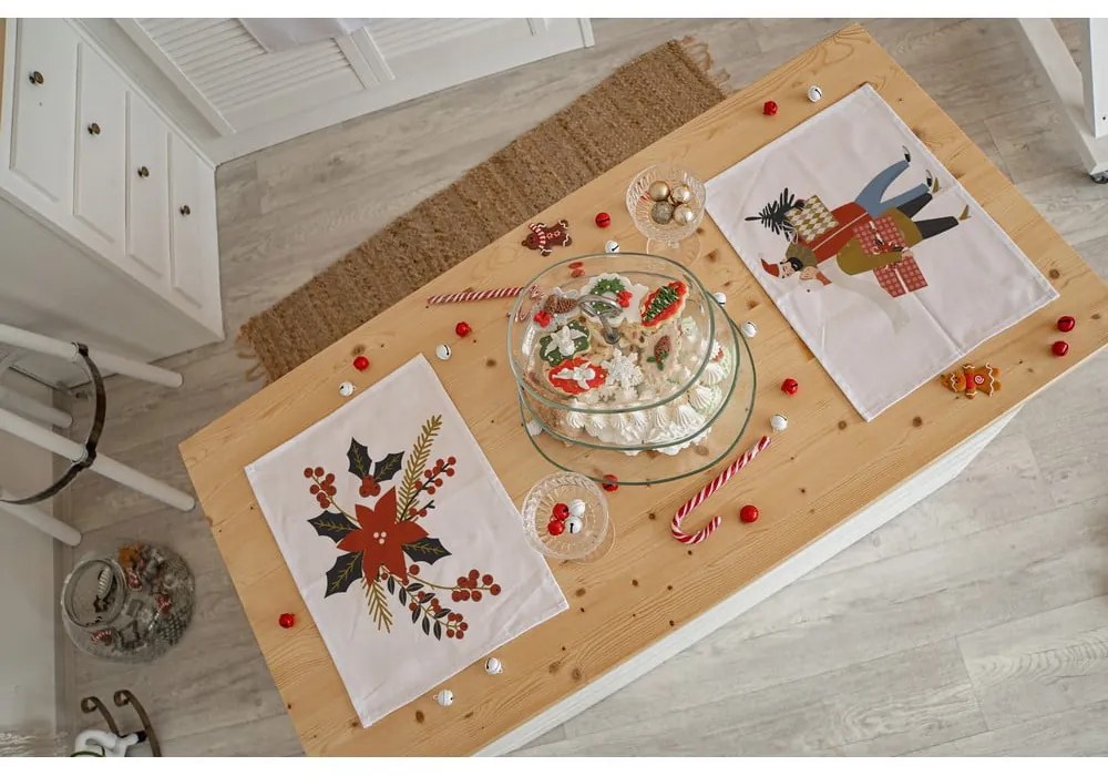Vianočné látkové prestieranie 2 ks 35x45 cm Christmas Star – Butter Kings