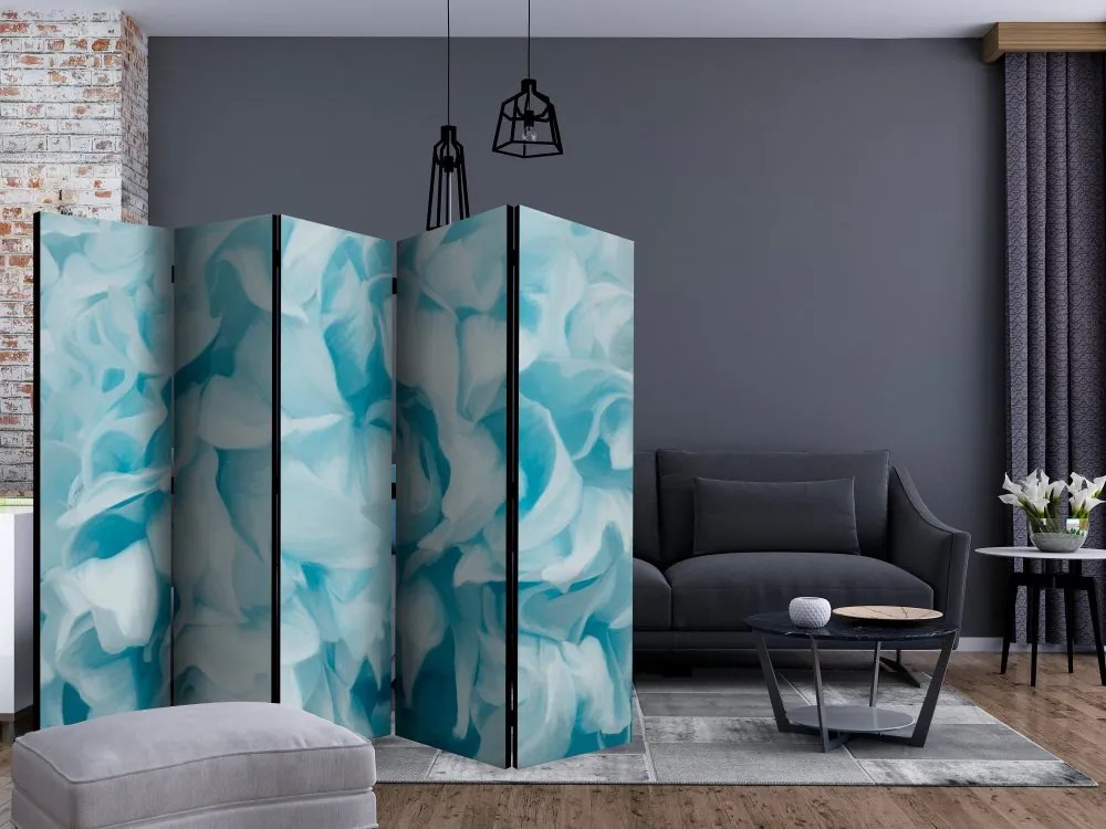 Artgeist Paraván - Azalea (blue) [Room Dividers]