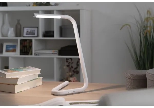 Paulmann 95423 - LED/4,5W Stmievateľná dotyková stolná lampa FLEXLINK 5V/USB biela