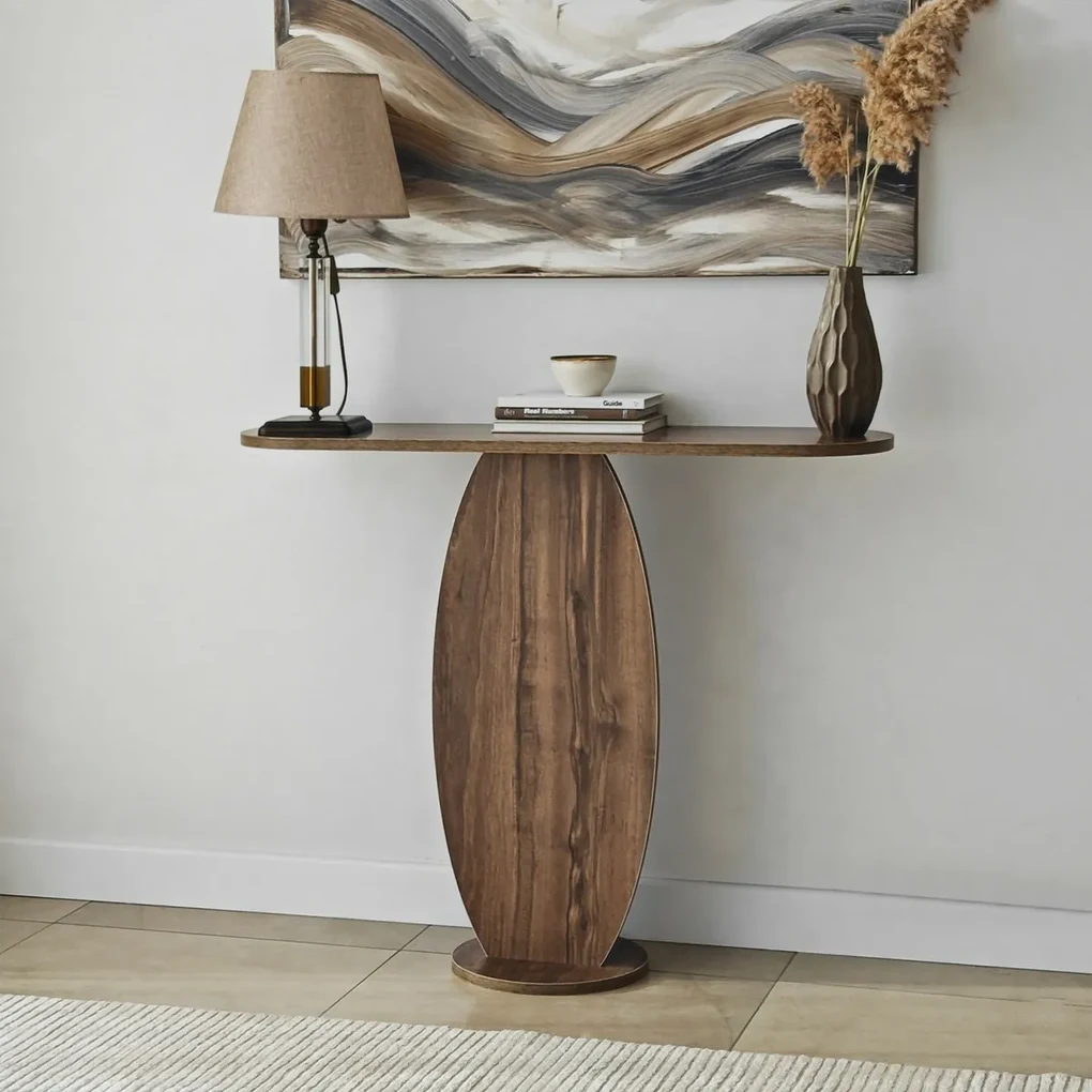 Odkladací stolík Ellittica Walnut