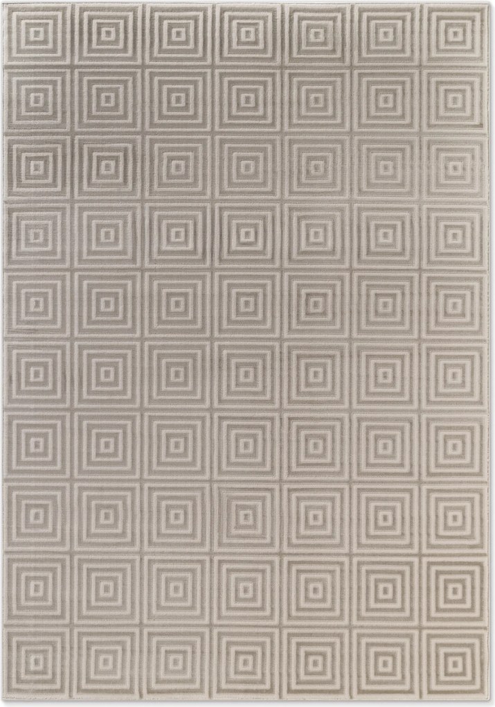 Kusový koberec Perles 106184 White Cream z kolekcie Elle, 120x170, béžová, obývacia izba, ELLE Decoration
