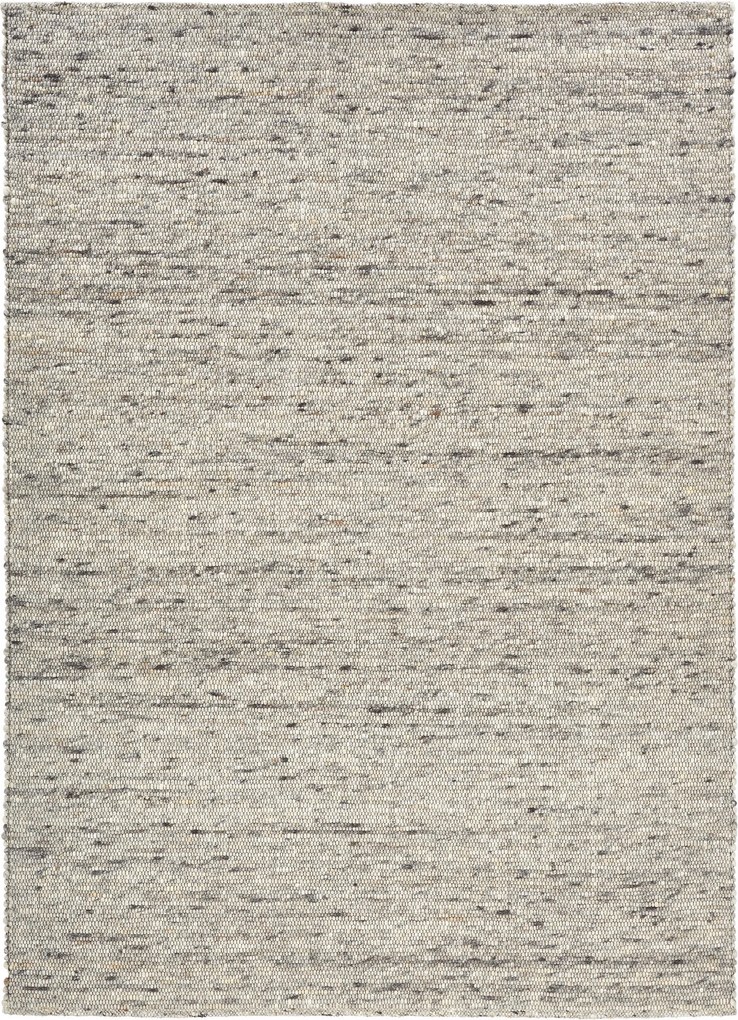XXXLutz RUČNE TKANÝ KOBEREC, 70/130 cm, sivá, čierna Linea Natura - Koberce - 003166013653