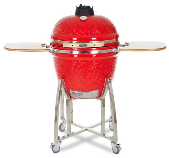 Kamado Keramický gril MAMUT SET 56cm Červený