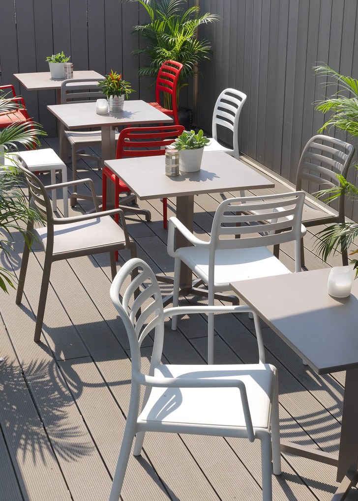 Stima Designové plastové kreslo COSTA Vyberte variant ->: Bianco - Biela