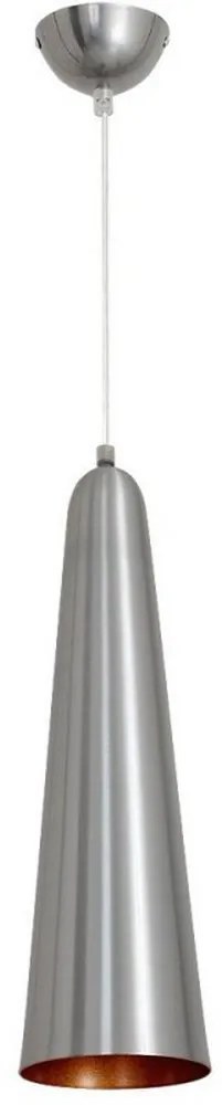 Luster na lanku ALUMI 3 1xE27/60W/230V