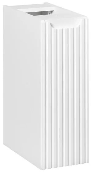 Závěsná skříňka Nova Cashmere Wiki s deskou a umyvadly 140 cm bílá/kašmír