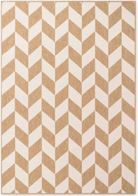 Koberec Ted Baker Haringey Terrick naturálny / biely