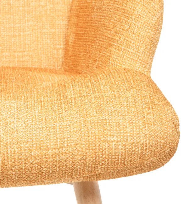 Kreslo MOSS POP horčicové 882857