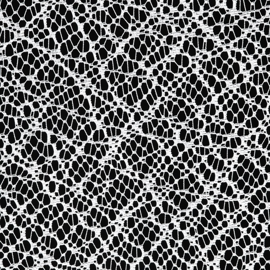 ZÁCLONA NA KRÚŽKOCH AMANDA 140X250 CM BIELA