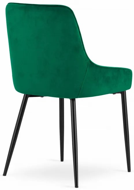 Set jedálenských stoličiek MONZA zelené (4ks)