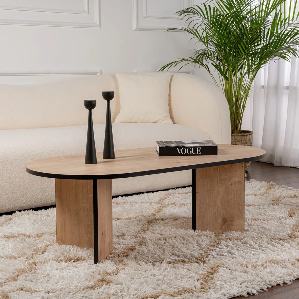 Konferenčný stolík Sable Sapphire Oak Black