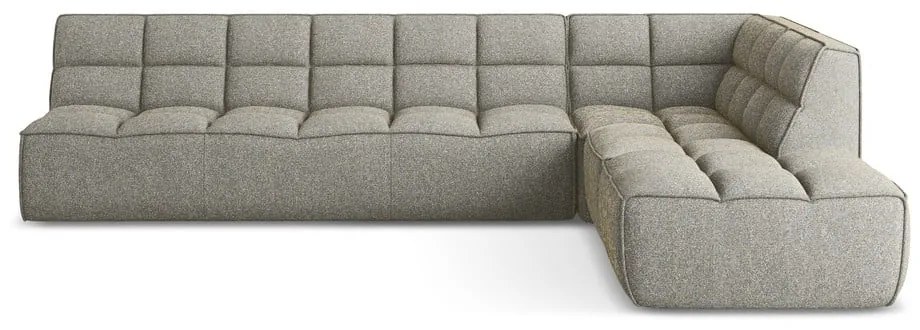 Béžová modulárna rohová pohovka (variabilná) Kalai – Makamii