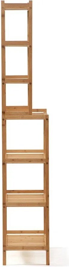 Bambusový kúpeľňový regál v prírodnej farbe 40x154 cm Skaren – Bonami Essentials