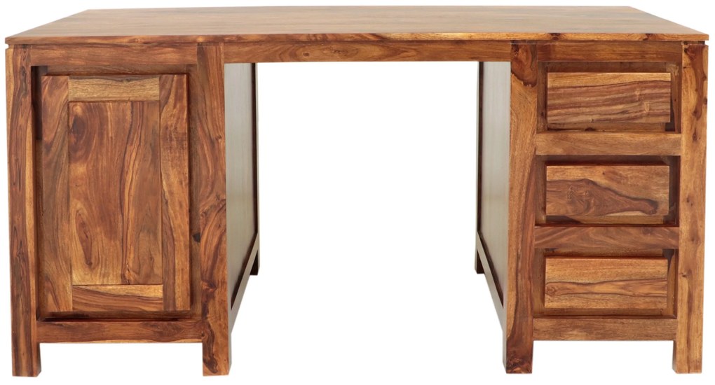 furniture-nabytek.cz - Pc stůl masiv z dřeva palisandr 160x76x80