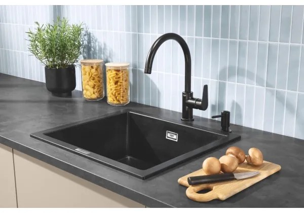 GROHE 1021652430 - Dávkovač tekutého mydla CONTEMPORARY 500 ml čierna