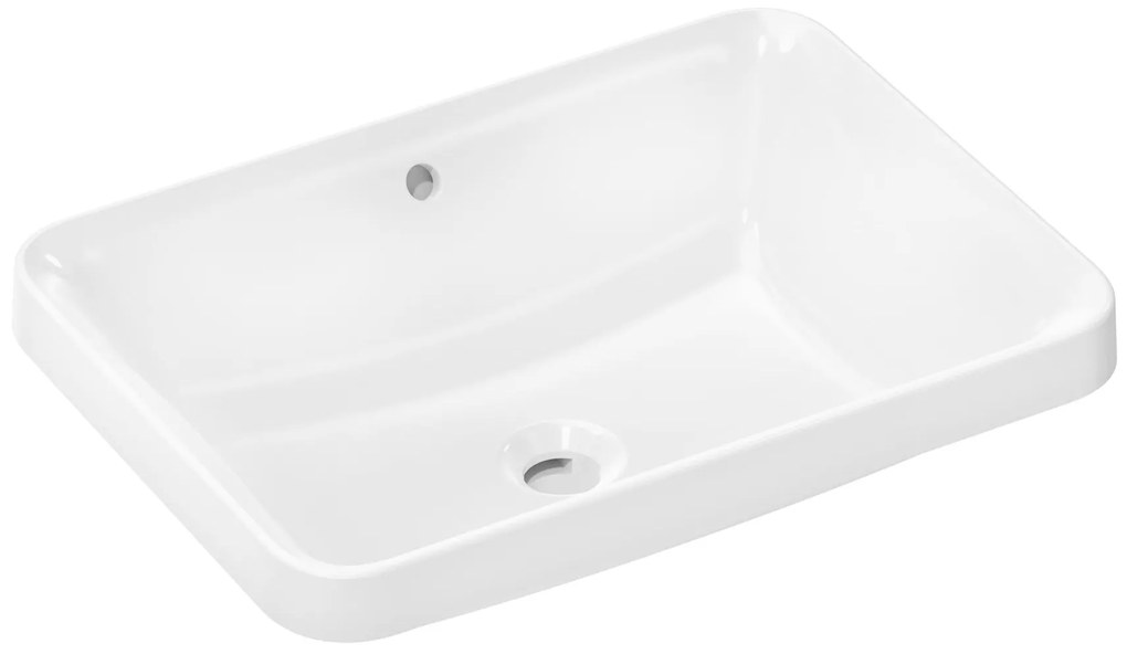 Hansgrohe Xuniva Q umývadlo 55x40 cm obdĺžnik biela 60158450