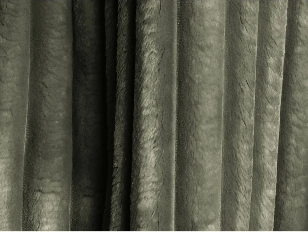 Zelená menčestrová rozkladacia/s úložným priestorom rohová pohovka (ľavý roh/s leňoškou) Kona – Makamii