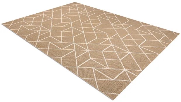 Koberec SIZAL FLAT 48959265 geometrický naturálny / béžový