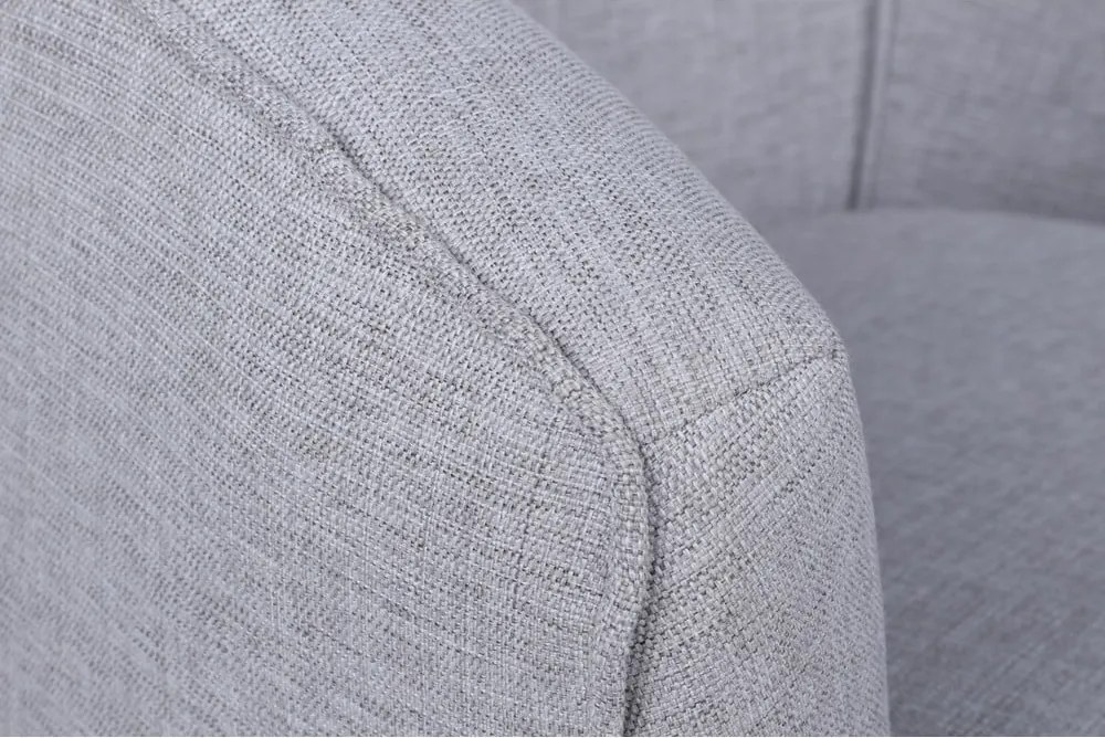 Sivé kreslo Piccoli – Artie