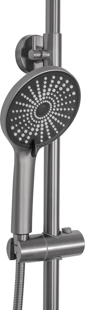 Rea Marco, sprchový set s vaňovým výtokom, grafitová, REA-P5600