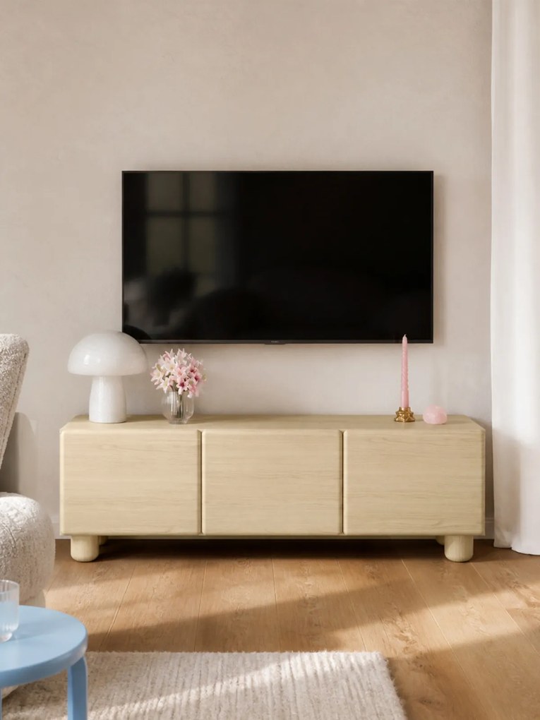 Stolík pod TV Arlo 150 cm - dub vicenza