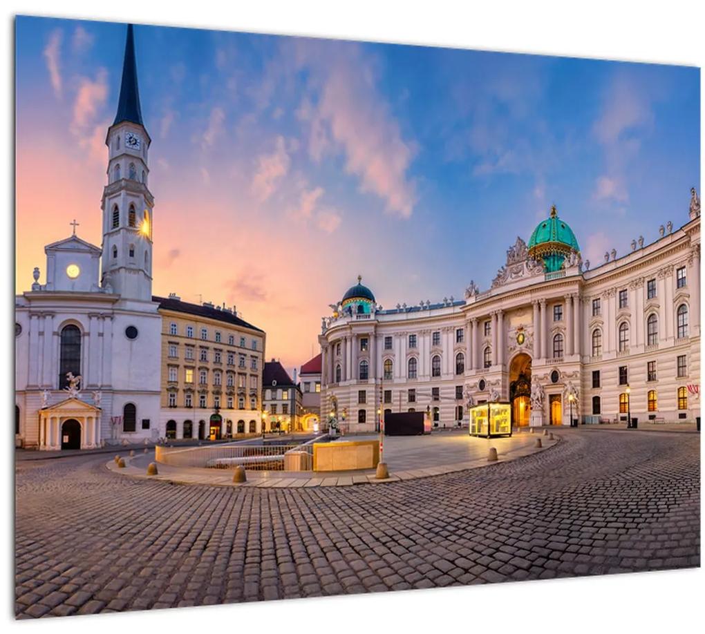 Sklenený obraz - Rakúsko, Viedeň (70x50 cm)