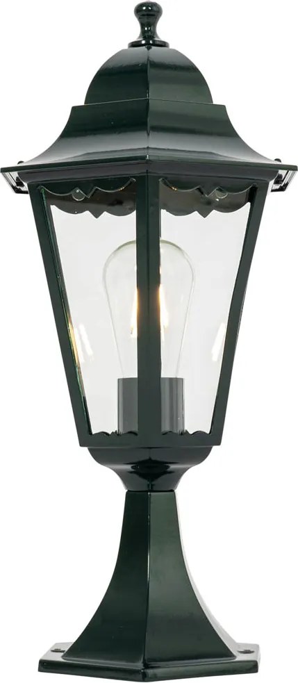 Klasická vonkajšia základňa svietidla tmavozelená IP44 - New Orleans
