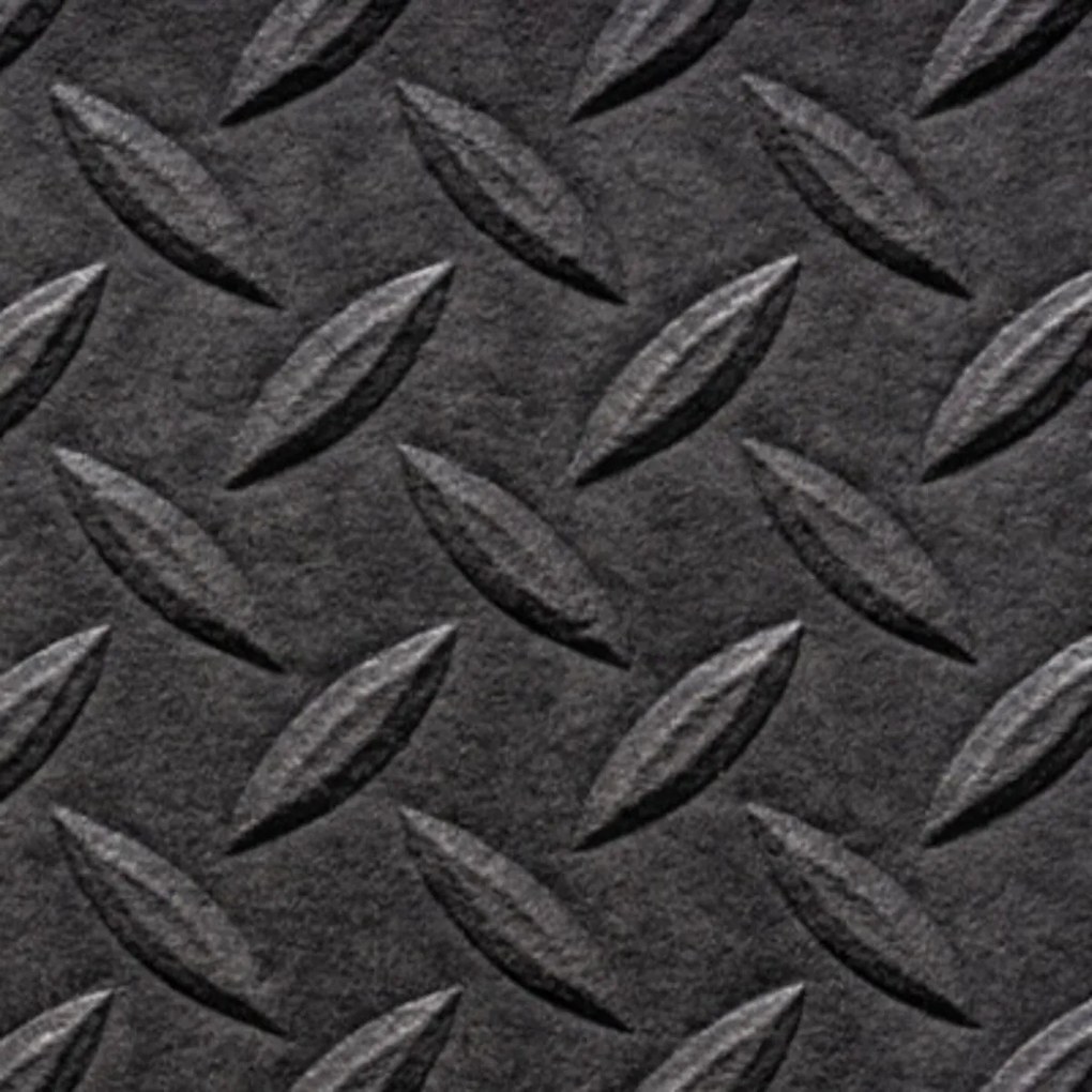 Hamat, Gumová rohožka 650 Base+ Economic black/yellow, 90x150, čierna, chodba / predsieň