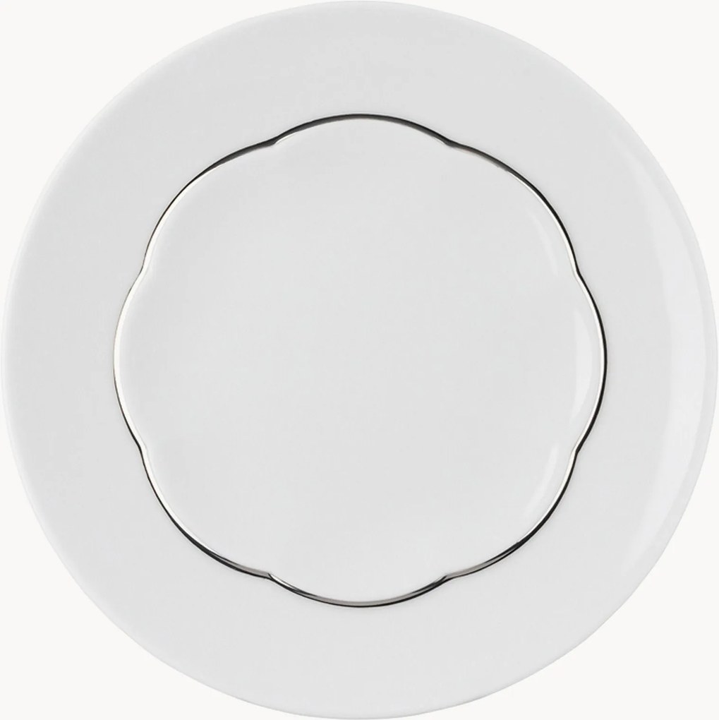 Porcelánové dezertné taniere Sonetto, 6 ks