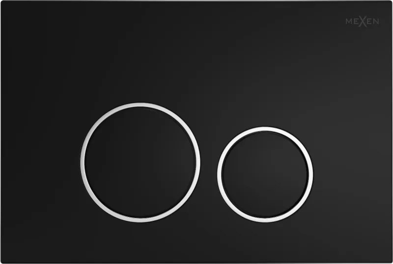Mexen Fenix 05 splachovacie tlačidlo, čierna - 600503