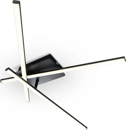 Brilagi - LED stropné svietidlo STRIPES LED/30W/230V čierna