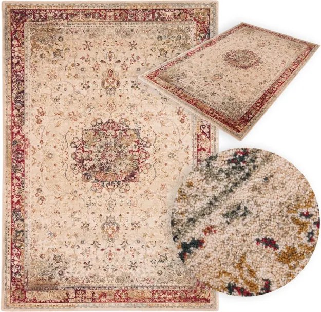 Koberec OMEGA Polonia Kordoba svetlý rubín