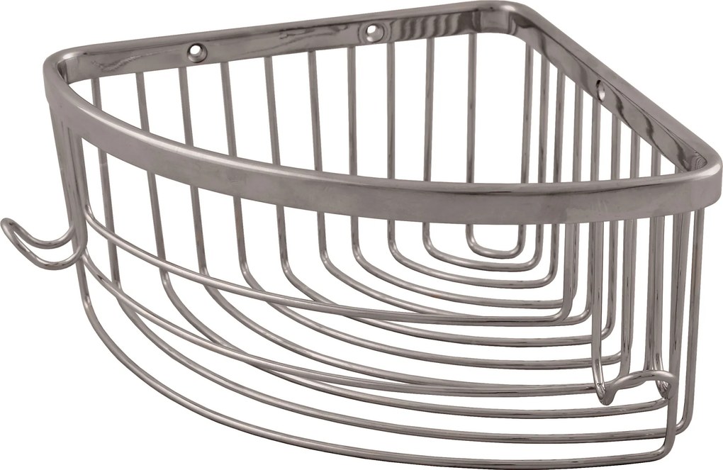 Slezák - RAV Polička drôtená rohová COLORADO - COA0801MGL, Metal Grey lesk
