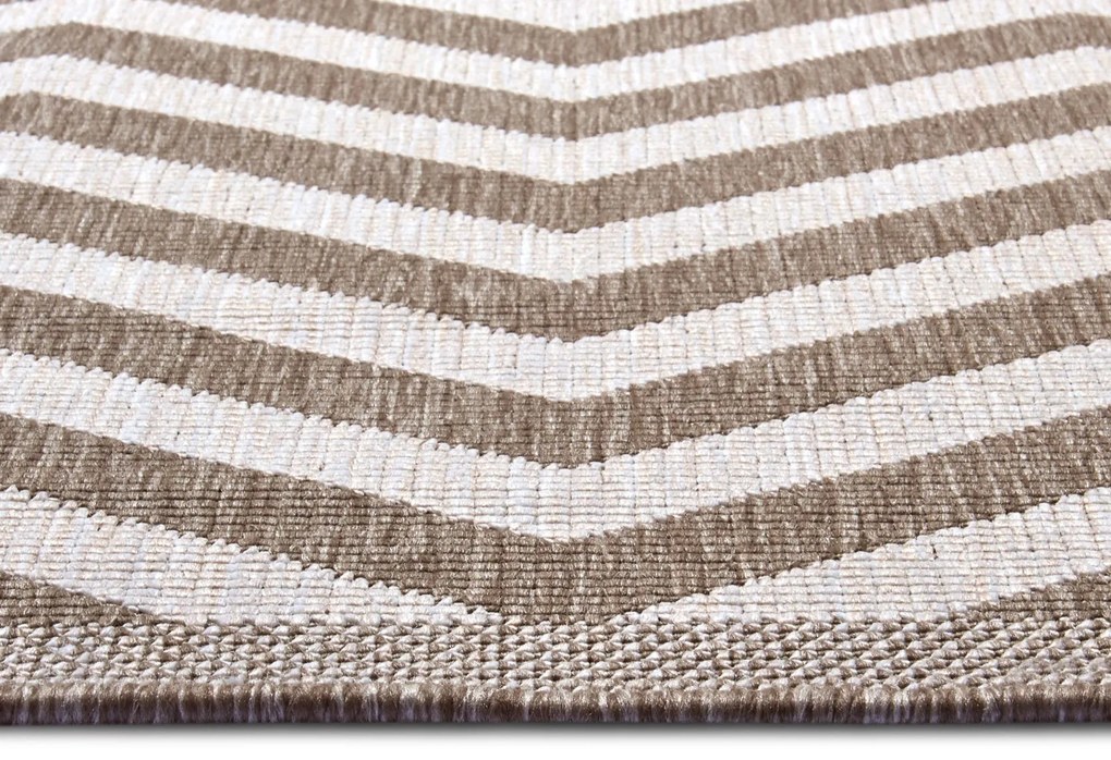 NORTHRUGS - Hanse Home koberce Kusový koberec Twin Supreme 105471 Palma Linen – na von aj na doma - 80x250 cm