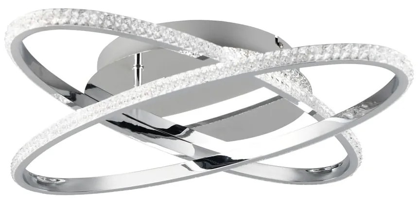 LED stropné svietidlo v striebornej farbe Lane – Reality