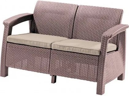 Pohovka COFRU LOVE SEAT - cappuccino