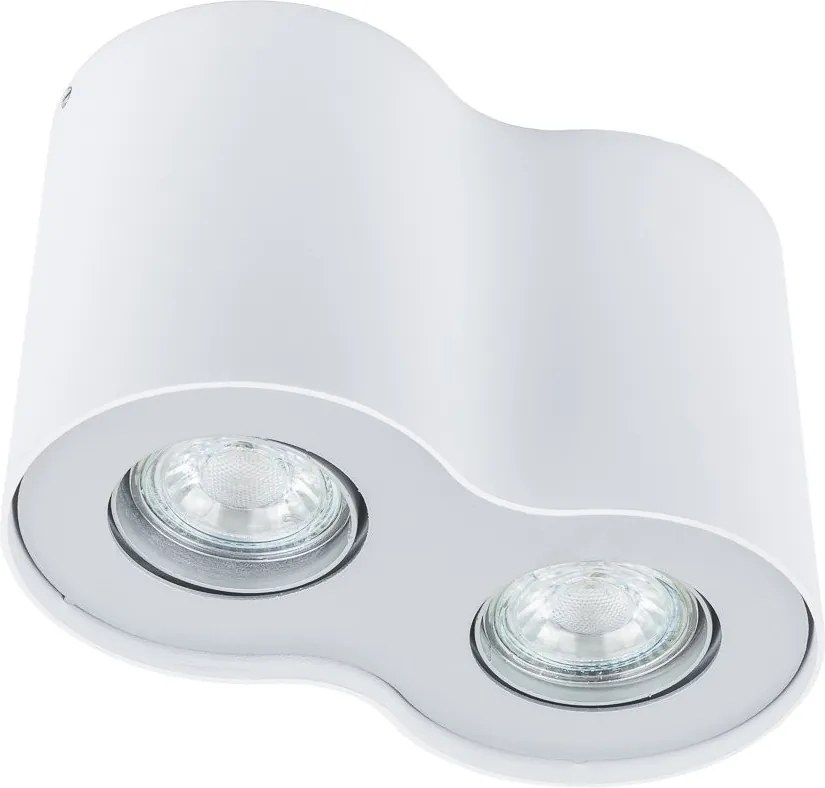 Italux FH31432B-WH LED bodové svietidlo Shannon 2x50W | 1x4W | GU10