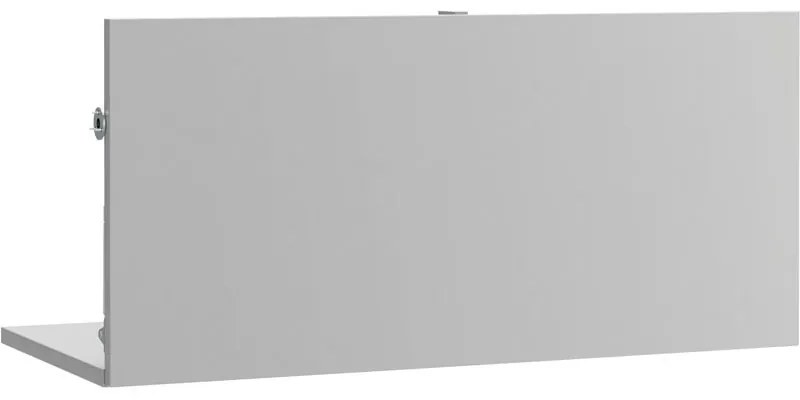 Výklopné dvere k regálom LAYERS, 800 x 400 x 357, sivá