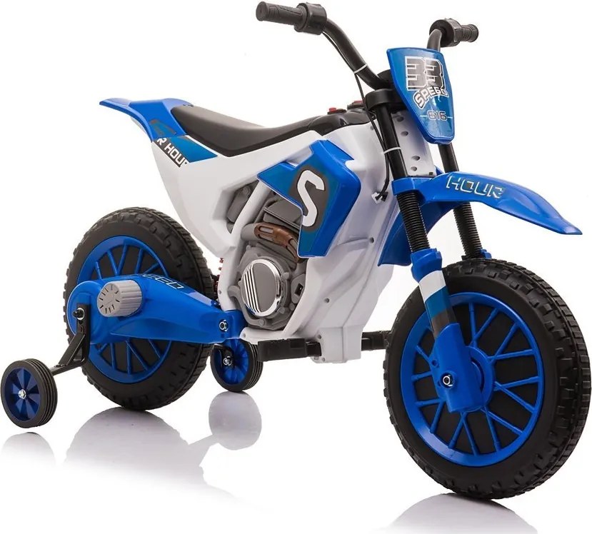 LEAN CARS Elektrická motorka pre deti XMX616 modrá