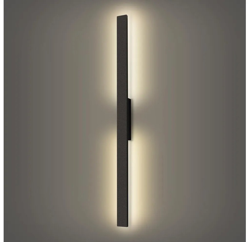 Brilagi - LED vonkajšie nástenné svietidlo LUNA LED/24W/230V 4000K IP65 čierna