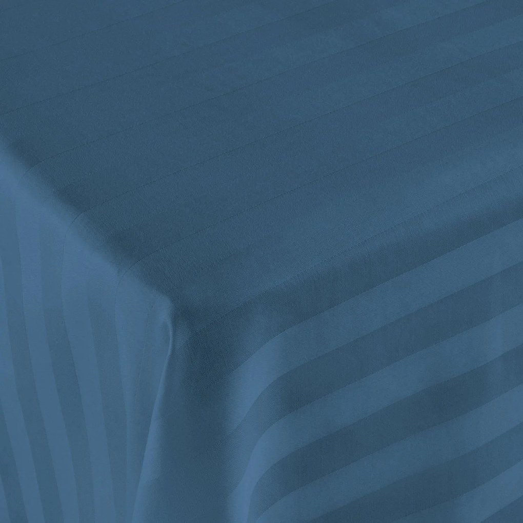 BAMBUSOVÉ PRESTIERADLO STRIPE 160X240 CM MODRÉ