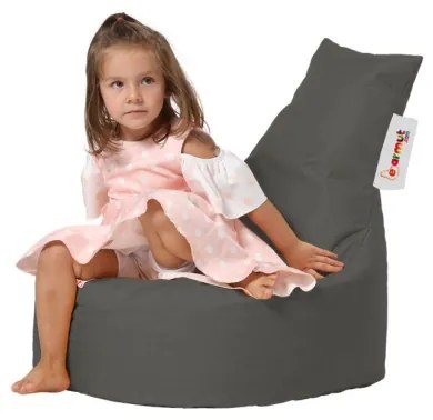 Sedací vak 70x70 cm šedá