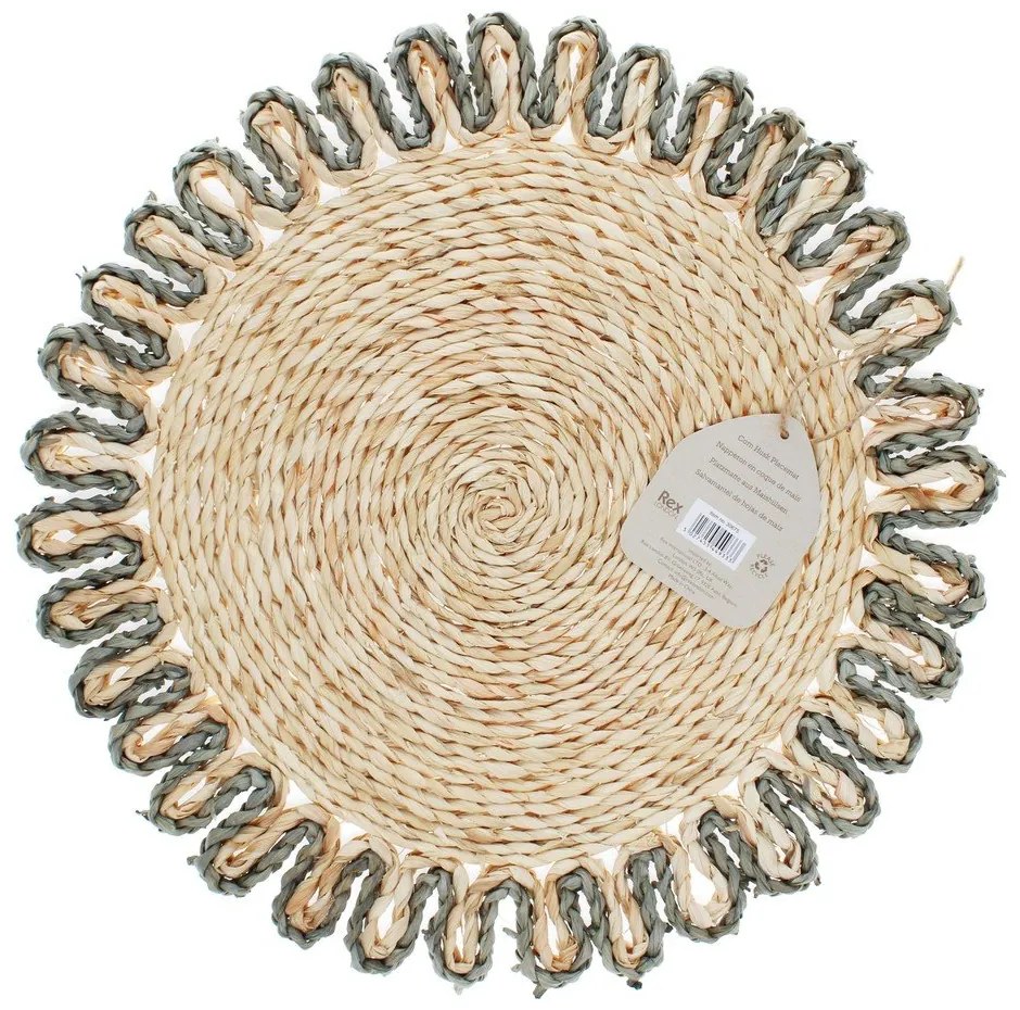 Prestieranie z kukuričného lístia ø 38 cm Corn Husk – Rex London