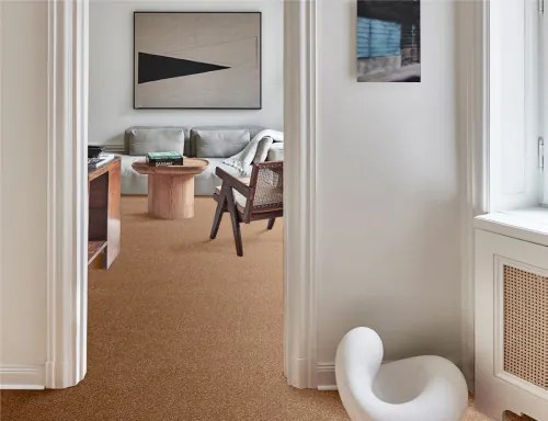 Koberce Breno Metrážny koberec BRECCIA 84, šíře role 400 cm, oranžová, viacfarebná