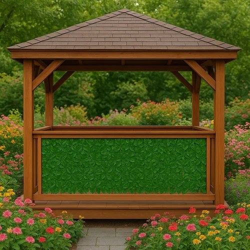 Umelý živý plot na balkón - 5 x 0,5 m - Gardlov