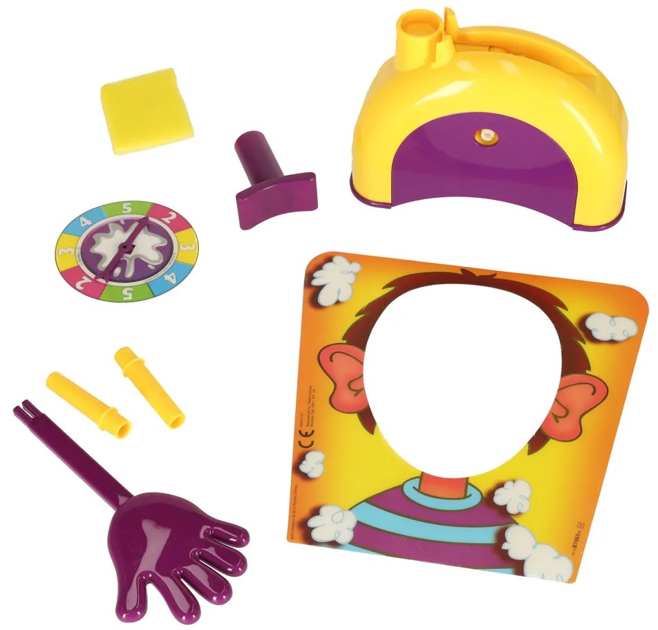 KIK Pie Face Cake – spoločenská rodinná hra Koláč do tváre, zábavná párty hra pre deti